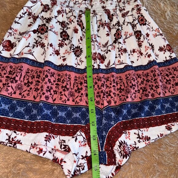 NWT J for Justify Floral Junior Romper (M) - Picture 2 of 8